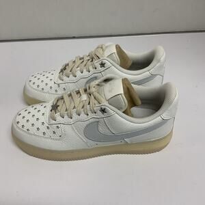 Nike Air Force 1 Low Starry Night FD0793 100 Size 6.5 Women White Cream Beige